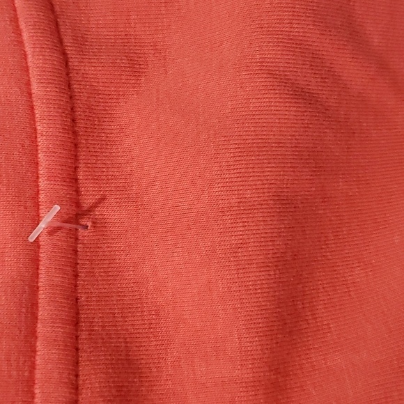 Chico's top women’s size 0 equals size small sz 4 coral scoop neck top shirt - Picture 9 of 16